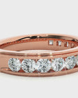 Verighetă cu Diamante Naturale Eternity de 0.92 ct
