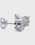 Cercei Stud Solitaire cu Diamante Naturale de 0.94 ct
