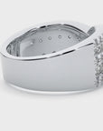 Inel Nobil cu Diadema de Diamante Naturale de 1.26 ct