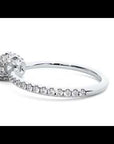 Inel De Logodnă Solitaire Reflet d'Étoile din Aur 14k cu Diamante Create în Laborator de 0.78 ct