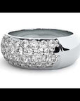 Inel Nupțial Pavé din Aur 14k cu Diamante Naturale de 1.87 ct