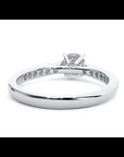 Inel De Logodnă Solitaire Pavé cu Diamante Naturale de 0.92 ct