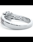Inel de Logodnă din Aur 14k cu Moissanite Tăietură Rotund Brilliant de 0.74 ct