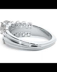 Inel De Logodnă Fleur Sauvage cu Moissanite de 2.02 ct
