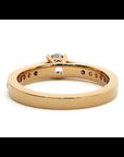 Inel De Logodnă Solitaire Éclat Divin din Aur 14k cu Moissanite de 1.09 ct