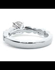 Inel De Logodnă Ballet des Cristaux cu Diamante Create în Laborator Pavé de 0.67 ct