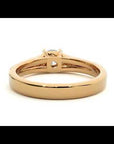 Inel De Logodnă Bellezza Pavé din Aur 14k cu Moissanite de 0.94 ct