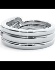 Inel de Logodnă Triplu cu Diamante Create în Laborator de 0.66 ct