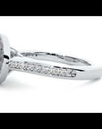 Inel de Logodnă cu Diamante Create în Laborator Halo Pavé de 1.39 ct