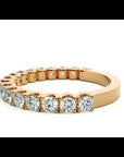 Verighetă Eternity din Aur 14k cu Moissanite Brilliant de 0.79 ct
