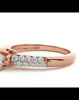 Inel De Logodnă Caresse de Mer cu Diamante Create în Laborator de 0.69 ct