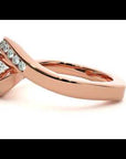 Inel De Logodnă Éphémère Solitaire din Aur 14k cu Moissanite de 0.63 ct
