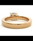 Inel de Logodnă din Aur 14k cu Diamante Naturale Solitaire Etern Pavé de 0.95 ct