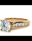Inel De Logodnă Étincelle Divine cu Diamante Naturale de 1.41 ct