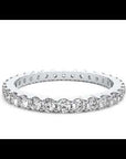 Inel Eternity din Aur 14k cu Diamante Create în Laborator Tăietură Rotund Brilliant de 0.90 ct