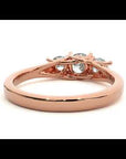 Inel de Logodnă Vivienne Trei Moissanite de 0.94 ct