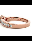 Inel De Logodnă Solitaire Éclat Divin din Aur 14k cu Moissanite de 1.09 ct