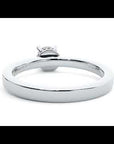 Inel De Logodnă Chant de Mer Pavé din Aur 14k cu Diamante Create în Laborator de 0.78 ct