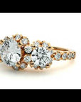 Inel de Logodnă Imperial cu Moissanite de 2.04 ct