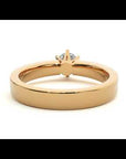 Inel De Logodnă Solitaire Pluie d'Or din Aur 14k cu Moissanite de 1.06 ct