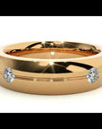 Verighetă Amélie din Aur 14k cu Diamante Naturale de 0.46 ct