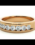 Inel Eternity Céline cu Moissanite de 0.52 ct