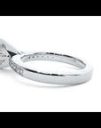 Inel de Logodnă Pavé cu Diamante Naturale Brilliant de 0.79 ct