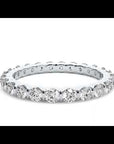 Inel Eternity cu Moissanite de 1.09 ct