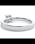 Inel de Logodnă cu Diamante Naturale Solitaire Etern Pavé de 0.75 ct