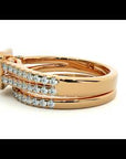 Inel de Logodnă Supreme cu Diamante Naturale Halo Pavé de 1.21 ct