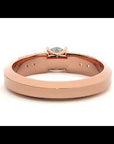 Inel De Logodnă Éternité Solitaire din Aur 14k cu Diamante Create în Laborator de 0.98 ct