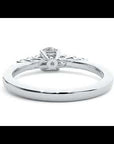 Inel De Logodnă Elégance Solitaire din Aur 14k cu Moissanite de 1.39 ct