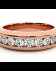 Verighetă Chloé din Aur 14k cu Bandă De Diamante Naturale de 0.74 CT