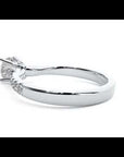Inel De Logodnă Solitaire Pavé cu Diamante Naturale de 0.85 ct