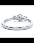 Inel de Logodnă Josephine Trei Diamante Naturale de 0.90 ct