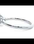 Inel de Logodnă Serenity cu Moissanite Brilliant Halo de 0.50 ct