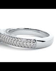Inel De Logodnă Grande Pavé cu Diamante Naturale de 1.50 ct