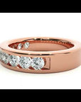 Verighetă din Aur 14k cu Moissanite Eternity de 1.01 ct
