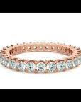 Inel Eternity cu Moissanite de 1.20 ct