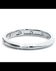 Inel Bagheta Eternity din Aur 14k cu Diamante Naturale de 0.56 ct