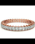 Inel Eternal din Aur 14k cu Diamante Naturale de 1.11 ct