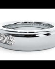 Verighetă din Aur 14k cu Bandă De Diamante Naturale de 1.03 ct