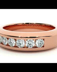 Verighetă Chloé din Aur 14k cu Bandă De Moissanite de 0.74 CT