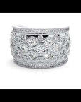 Inel Regal Vintage din Aur 14k cu Diamante Naturale de 1.73 ct