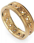 Verighetă Castelo din Aur 14k Royal Milgrain pentru Femei