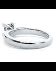 Inel de Logodnă din Aur 14k cu Moissanite Tăietură Princess de 0.65 ct