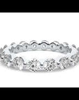 Inel Eternity cu Diamante Naturale de 2.01 ct
