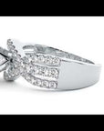 Inel De Logodnă Élixir de Vie cu Moissanite Pavé de 1.45 ct
