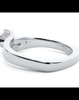Inel Soft Pavé din Aur 14k cu Diamante Naturale Brilliant de 0.67 ct