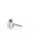 Cercei Stud Ravenna Princess din Aur 14k cu Moissanite de 1.77 ct